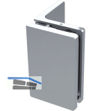 Winkelverbinder 485E13 90� Glas-Wand, Messing verchromt poliert