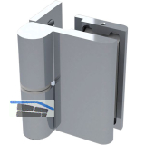 Duscht�rband 8410N HS 90� Glas-Wand, links, Zamak verchromt poliert