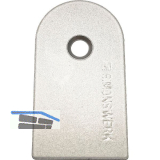 SIMONS Abdeckplatte f�r T�rband TECTUS TE 340 3D, Rahmenteil, silber