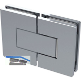 Duscht�rband 8505N Polymer 180� Glas-Glas mit 90� Feststellung,Messing verchromt