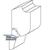 GUTMANN Dichtst�ck Spree-D-VM zu RSS Spree-D 24 OF VM, EPDM schwarz