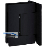 Pendelt�rband Biloba 8910 90� Glas-Wand, mit Feststellung,Edelstahl schwarz matt