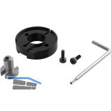 TEDEE Adapter f�r vorhandene Zylinder, Aufr�sten mit tedee Pro,Aluminium schwarz