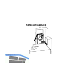 MACO Sprossenkupplung f�r Sprossenrahmen, Kunststoff wei� (11470)