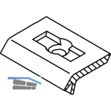 GUTMANN Klipshalter FP 16-20 zu FP 16, Kunststoff transparent