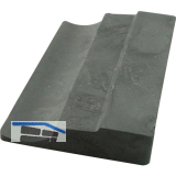 Gummiabdeckung f�r T�rschwelle TRANSIT 58 - 76, Gummi schwarz