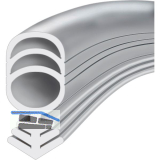 Dichtungsprofil Universal Plus, 25 Meter, Kunststoff wei�
