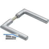 HOPPE Dr�ckerpaar Stockholm, ohne Rosetten, Edelstahl matt