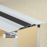 PLANET Click-T�rschwelle F140, L�nge 1190 mm, Aluminium silber eloxiert