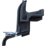 GUTMANN Endkappe 245/32X zu Kocher L�/S� 32-TXL, 90�, EPDM grau, links