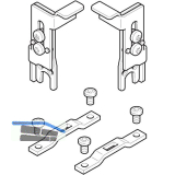 VITRIS Atrivant 80 Zubeh�r-Set Verriegelung Bodenlaufschiene