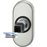 FSB Adapter-Rosette oval Dr�cker f�r Rahment�r, Ansatz 8 mm, Aluminium silber