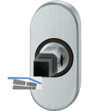 FSB Adapter-Rosette oval Rahment�r, 9 mm, EN179, Edelstahl matt