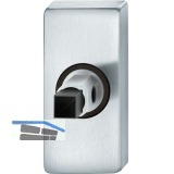 FSB Adapter-Rosette eckig Dr�cker f�r Rahment�r, Ansatz 8 mm, Edelstahl matt