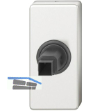 FSB Fenstergriff Adapter-Rosette eckig, Aluminium silber eloxiert