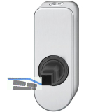 FSB Fenstergriff Adapter-Rosette oval abschlie�bar, Edelstahl matt