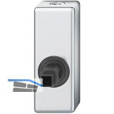 FSB Fenstergriff Adapter-Rosette eckig abschlie�bar, Edelstahl matt