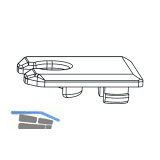 MACO Scherenbegrenzung POWER f. Scheren Gr. 600/800 o. Gr. 0/1, blau (366011)