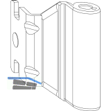 MACO Bandwinkel AS/PVC 12/20-13 mm, 120 kg, titan (225355)