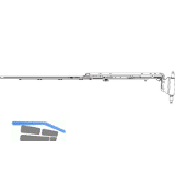 MACO MM Winkelbandschere MAMMUT 220kg Gr. 670 12/20-13, titan, links (223683)