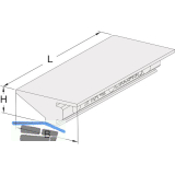 GUTMANN Glasauflager KA 34, f�r Glasst�rke von 32 - 38 mm, schwarz