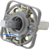 HOPPE Montagemodul UP52/RFL eckig, Vierkant 10/62 mm, Stahl aluminiumfarbig