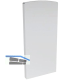 ECONOMY Endkappe f�r Bodenprofile 0008, Aluminium silber eloxiert