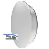 ECONOMY Abdeckkappe f�r Bodenprofile 0005, Aluminium silber eloxiert