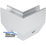 ECONOMY Au�enecke f�r Bodenprofile 0011 FLEX ProXL, Aluminium silber eloxiert