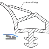 Innent�rdichtung AC 4689, Kunststoff lichtgrau
