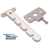 ROTO Dreh-Kipp-Begrenzer, Kunststoff wei�