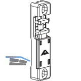 ROTO NT/NX Schn�pper NTi f�r Stulpfl�gelgetriebe Rahmenteil silber