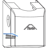 ROTO NX Abdeckkappe Ecklager P PVC R07.2 wei�