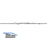 ROTO NX Stulpfl�gelgetriebe KSR Standard konstant L=2290 mm silber