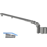 WINKHAUS Schere SH1.T.A.18-9-12.LS, 12/18-9V, FFB 370-600 mm, links, silber