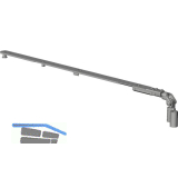 WINKHAUS Schere SH2.T.A.18-9-12.RS, 12/18-9V, FFB 601-1475 mm, rechts, silber