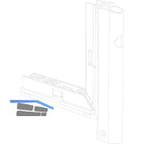 WINKHAUS Fl�gellager FL.HT.18-9-12.RS 12/18-9V 130 kg silber rechts