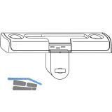 WINKHAUS Drehsperre GRT.DS-SBK.H.9-18.LS, Eurofalz 18 mm, 9V, links