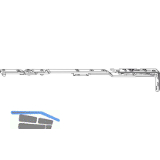 WINKHAUS Schere SH.IF.24-13.RS Eurofalz 24 mm, 13V, 130 kg, rechts, silber