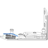 WINKHAUS Ecklager EL.H.IF.24-13.LS Eurofalz 24 mm, 13V, links, silber