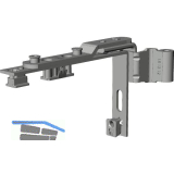 WINKHAUS Drehlager DL.HT.18-13-12.LS, 130 kg, rechts, silber