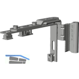 WINKHAUS Drehlager DL.K.ET.20-13.P.RS, 12/20-13V, 130kg, rechts, silber