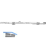 WINKHAUS Mittenverriegelung MK.VS.150.KG, Stulpl�nge 150 mm, silber