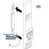 WINKHAUS Kontaktschlie�blech VS.B.06, VdS-Klasse B, Kabel 6 m