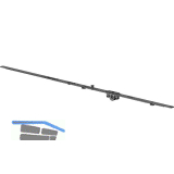 WINKHAUS Getriebe konstant GAK.1100-1, DM 15,5 mm, FFH 850-1100 mm, silber