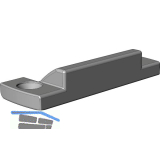 WINKHAUS Zwangsverriegelung ZV-RT.H.9-20.AGR, Rahmenteil 9V, Eurofalz 20 mm