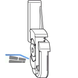 WINKHAUS Rahmenteil RT.DFE-TFE.LS, Schlie�blech SBS, mit Anschlagfl�che, links