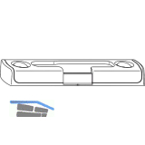 WINKHAUS Sicherheitskippschlie�blech SBK.H.9-18.RS, Eurofalz 18 mm, 9V, rechts