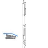 WINKHAUS Kantenriegel oben KO.11, Stahl verzinkt silberf�rbig