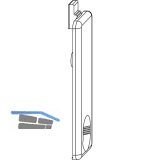 WINKHAUS Hubbegrenzer AWDR, zur Blockierung der Kippstellung, silber
